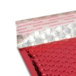 Koperta bąbelkowa METALIC RED 380x470mm - obrazek 3