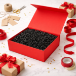 Wypełniacz, wiórki do prezentów ZigZag DELUX 1 kg Czarny - obrazek 4