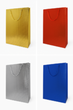 Torba prezentowa L, mix color, zestaw 12 szt. - 31x12x40 cm - obrazek 5