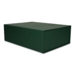Pudełko Prezentowe, Magnetyczne - Zielone 245x180x80mm + nadruk - obrazek 2