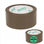 Taśma Pakowa Brązowa Cichoodwijalna 48mmx60m - obrazek 4