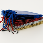 Torba prezentowa wino alkohol ZESTAW 12szt x MIX COLOR POŁYSK 11x9x35cm - obrazek 2