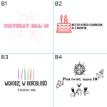 Pudełko Prezentowe, Magnetyczne - czerwone 245×180×80 mm + nadruk - obrazek 6