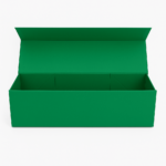 Pudełko magnetyczne na wino 350x125x125 Zielone - obrazek 2