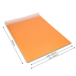 Koperta bąbelkowa B4 kolorowa SOFT ORANGE 260x320mm - obrazek 4