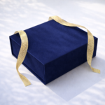 Pudełko Prezentowe Velvet Touch Granatowe  245x180x80mm - obrazek 3