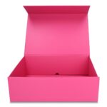 Pudełko Prezentowe, Magnetyczne - Magenta 245x180x80mm + nadruk - obrazek 4