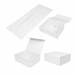 Pudełko Prezentowe, Magnetyczne -Białe 245x180x80mm + nadruk - obrazek 5