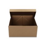 Pudełko składane EASYBOX Plus 150x150x70 Złote Ciemne + nadruk - obrazek 4