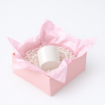 Bibuła ozdobna w arkuszach 38x50cm - Perłowy Róż, 100 szt. - obrazek 4