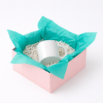 Bibuła ozdobna w arkuszach 50x70cm - Turkusowa, 100 szt. - obrazek 4