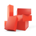 Pudełko magnetyczne składane EASYBOX 420x320x140 czerwony - obrazek 4