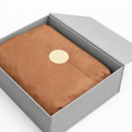 Bibuła ozdobna w arkuszach 50x70cm - Brązowa, 100 szt. - obrazek 5