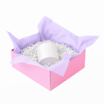 Bibuła ozdobna w arkuszach 50x70cm - Liliowa, 100 szt. - obrazek 4