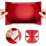 Pudełko składane EASYBOX Plus 220x220x100 Złoty Ciemny - obrazek 9