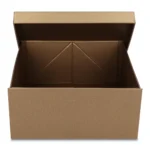 Pudełko prezentowe składane 30 x 30 x 14 cm, składane Złoty Ciemny - obrazek 3