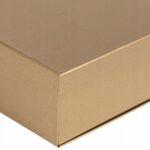 Pudełko prezentowe składane 30 x 30 x 14 cm, składane Złoty Ciemny - obrazek 8