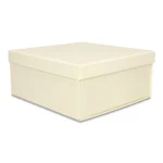 Pudełko prezentowe składane 30 x 30 x 14 cm, składane Kremowe - obrazek 2