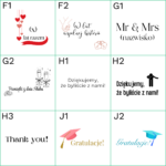 Pudełko Prezentowe Wstążka Silk Touch Różowe Jasne 350x250x110mm + nadruk - obrazek 12